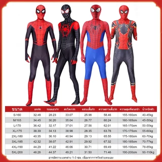 🚚ส่งจากไทย🚚ชุดสไปเดอร์แมนผู้ใหญ่ Spider Man spidermanผู้ใหญ่ Black Panther Iron Man Spider Gwen คอสเพลย์ Zentai Jump ชุดสไปเดอร์แมนสำหรับผู้ใหญ่ เครื่องแต่งกายกระโดดแบบZentai Gwen และลายเสือดำ ไอรอนแมน