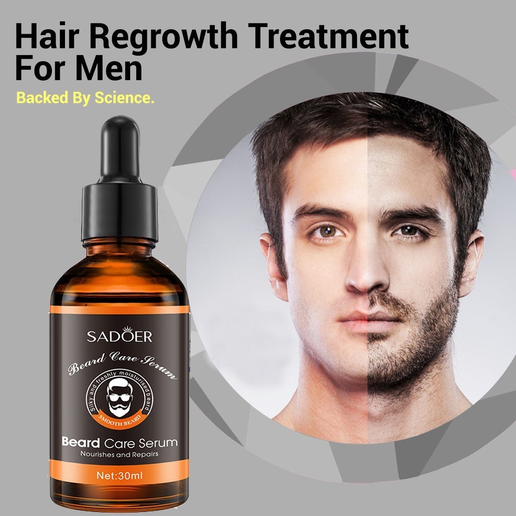 Mens Beard Care Essence /Beard Oil / Fastอย่างมีประสิทธิภาพ Grow Beard / Beard Growth Oil / Beard Gr