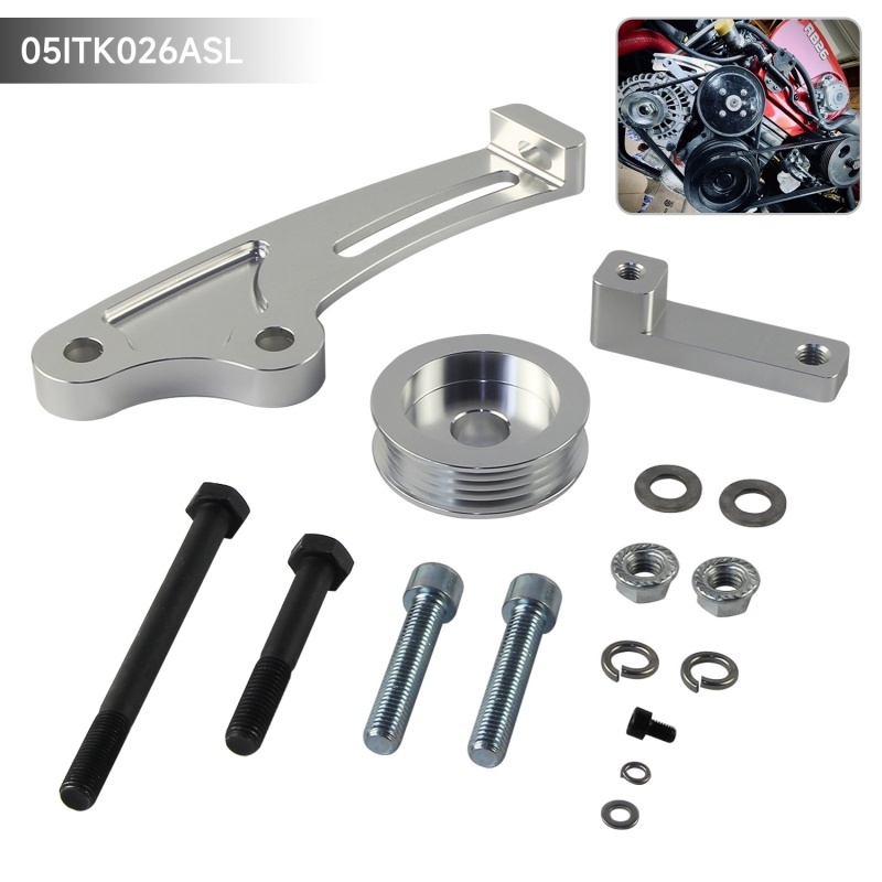 Billet อลูมิเนียมเครื่องกําเนิดไฟฟ้าแปลงชุดสลักเกลียวสําหรับ Holden GM LS1 Nissan Skyline RB30 RB26 