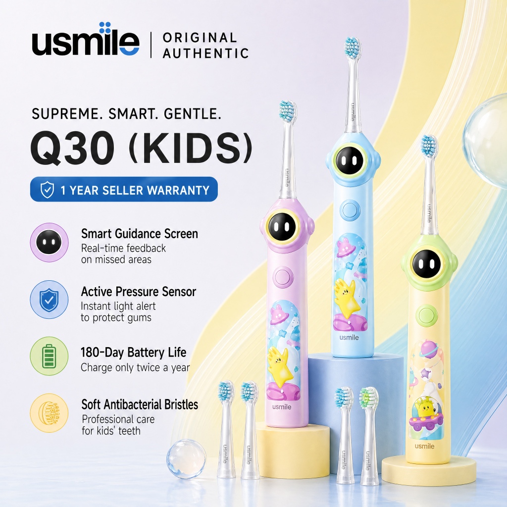 usmile Q30 แปรงสีฟันไฟฟ้าเด็ก
