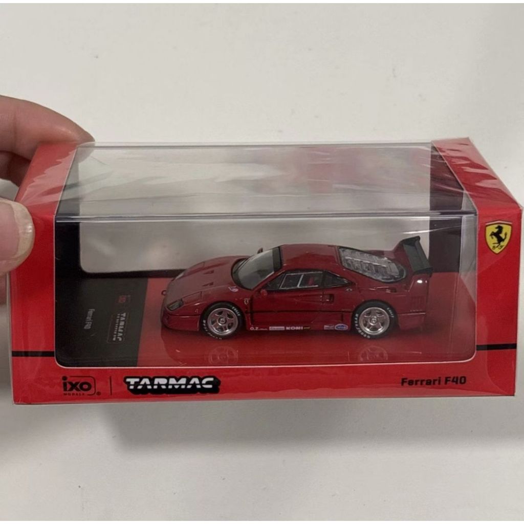 Tarmac Works 1: 64 Red Ferrari F40LM 1: 64 โมเดลรถโลหะผสม