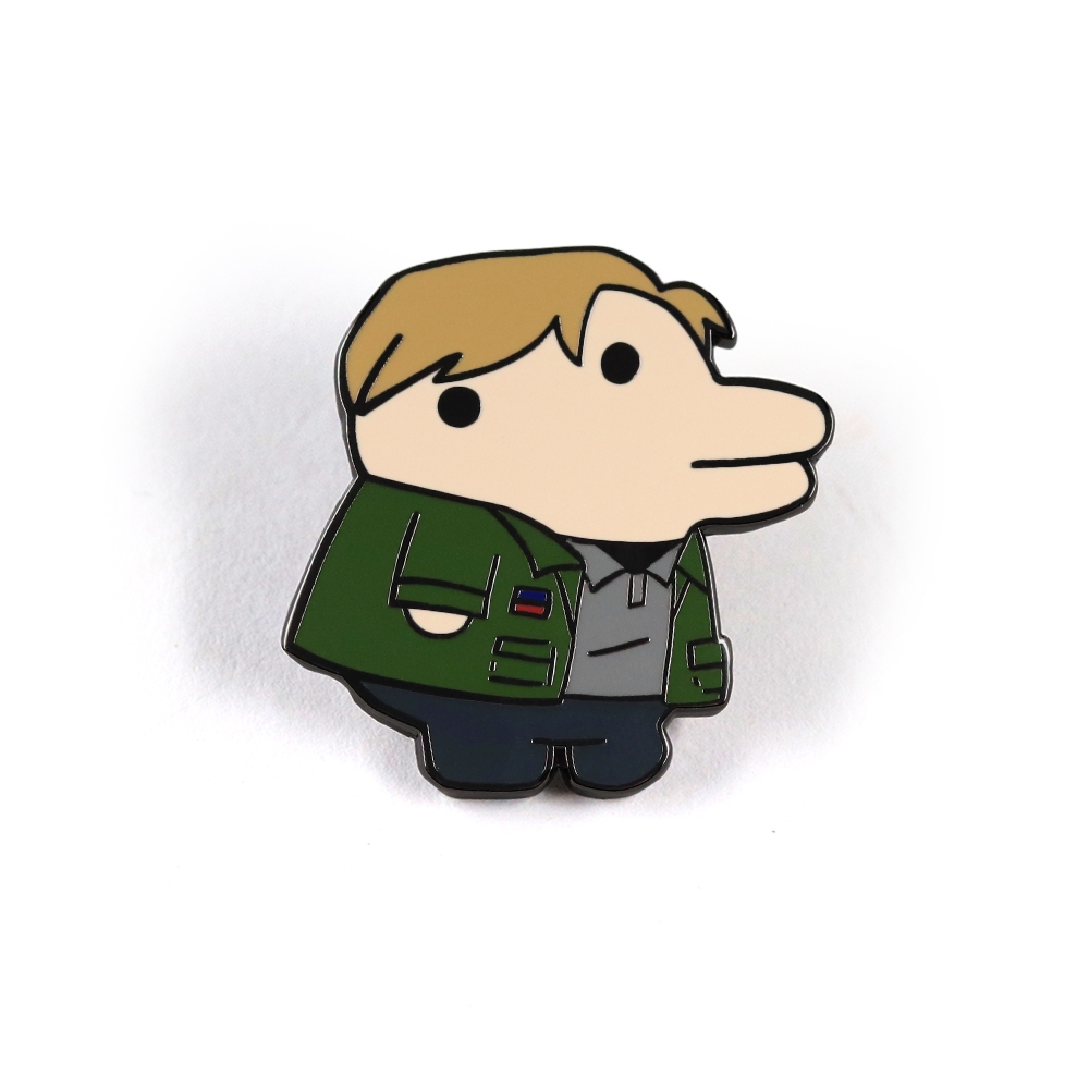 Silent Hill 2 James Sunderland X Tamagotchi เคลือบ Pin Suspense Thriller ภาพยนตร์สยองขวัญตัวอักษร Ba