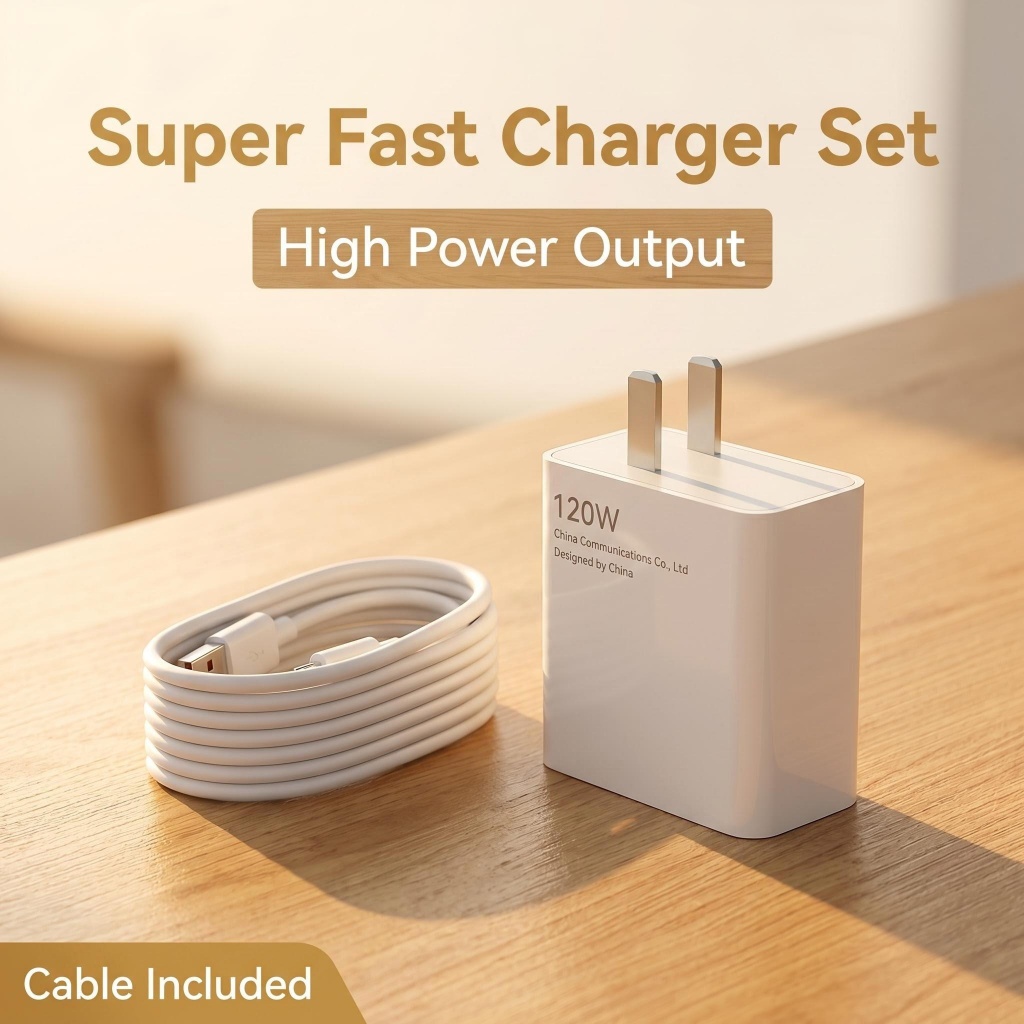 1 pcs 67W 120W Super Fast Charger ชุดสําหรับ Android HW XM Type-C Fast สายชาร์จอะแดปเตอร์