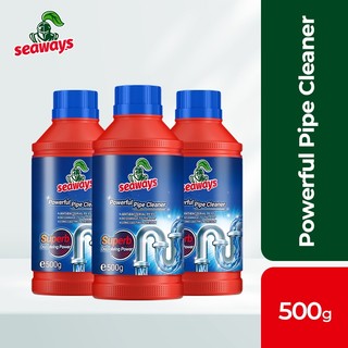 Seaways Powerful Pipe Cleaner Clog Remover baradong toilet sink sewer deodorize Quick Dissolving
