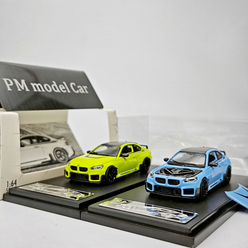 FX 1/64 BMW M2 ดัดแปลงรุ่น Openable Hood โลหะผสม Diecast รุ่นรถสะสมของขวัญ
