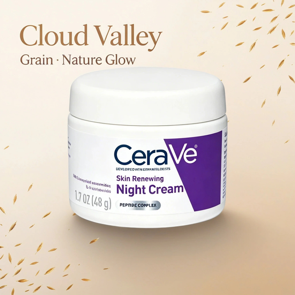 Special Pick CeraVe Skin Renewing Night Cream, Peptide Anti-Aging & Barrier Repair 48g