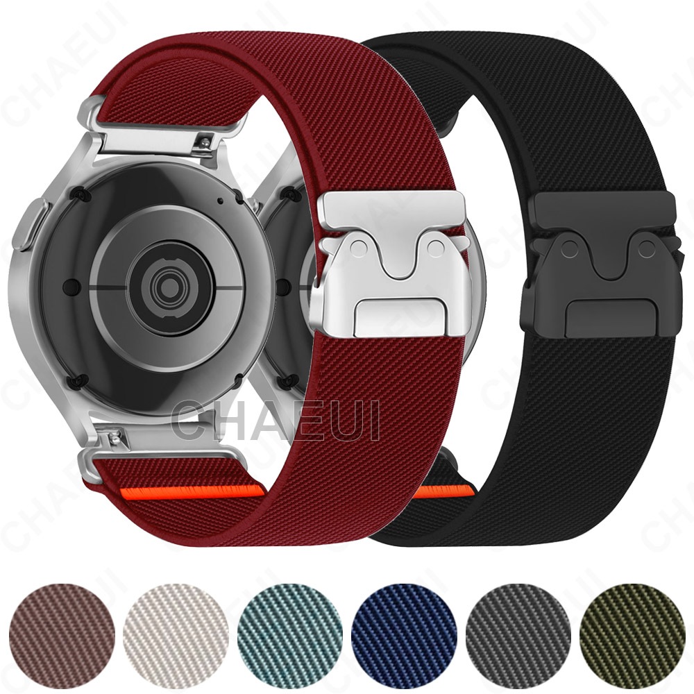 สายถักสร้อยข้อมือไนลอนอุปกรณ์เสริมสําหรับ Huawei Watch GT6 Pro GT5 GT4 46mm / GT Runner 2