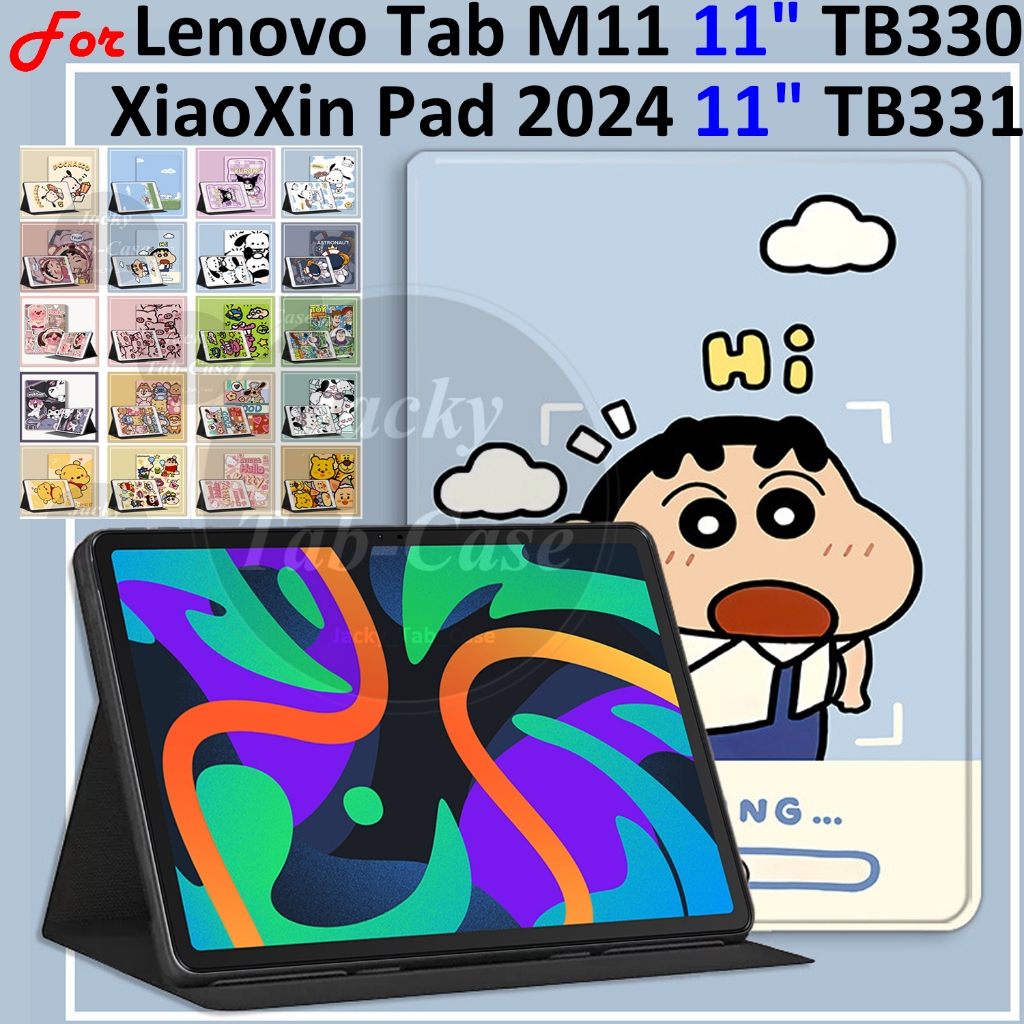 สําหรับ Lenovo Tab M11 | XiaoXin Pad 2024 11 "แท็บเล็ตแฟชั่นรูปแบบการ์ตูนฝาครอบ TB331FC TB330XU TB33
