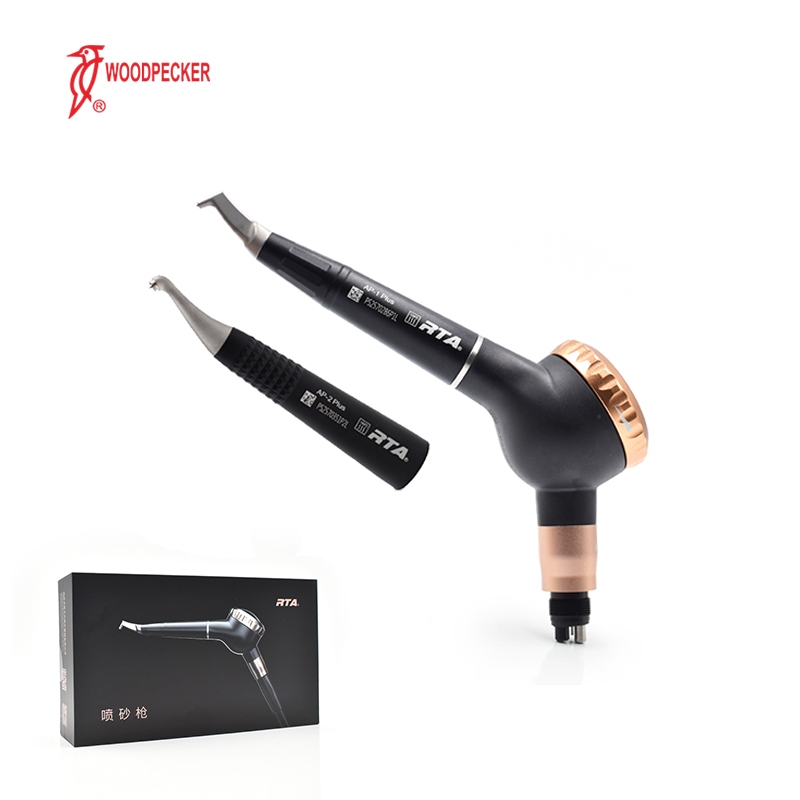 Woodpecker RTA AP-H/AP-H Plus Dental Air Polisher 4 หลุม Air Prophy Jet ทําความสะอาดฟันขัด Handpiece