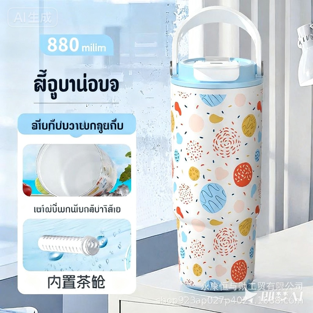 แก้วเก็บความร้อนเคลือบเซรามิก、แก้วไอศรีขนาดใหญ่、แก้วดื่มด้วยหลอดแข็งแรง