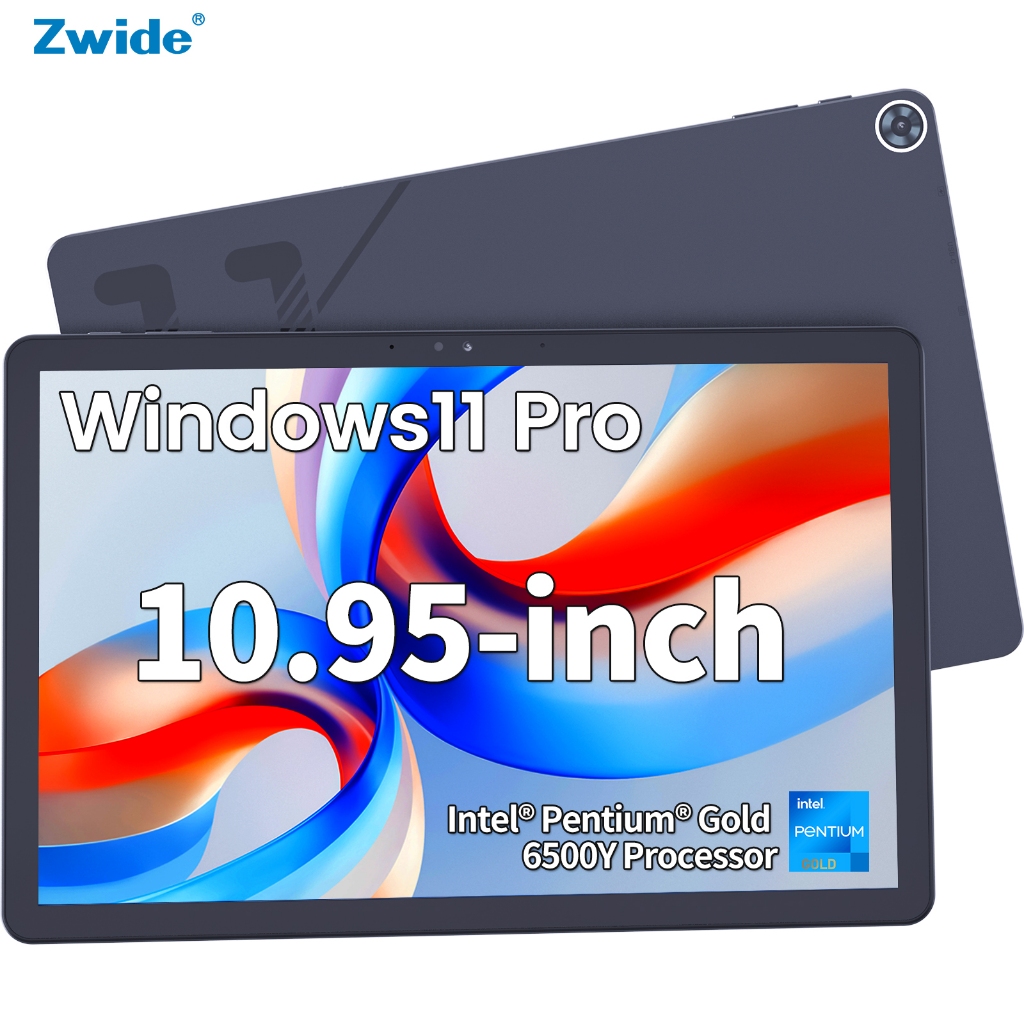 Zwide SA11pro windows11 Intel Pentiume Gold 6500 Y โปรเซสเซอร์แท็บเล็ตพีซี 10.95 "2-in-1 8GB RAM + 2
