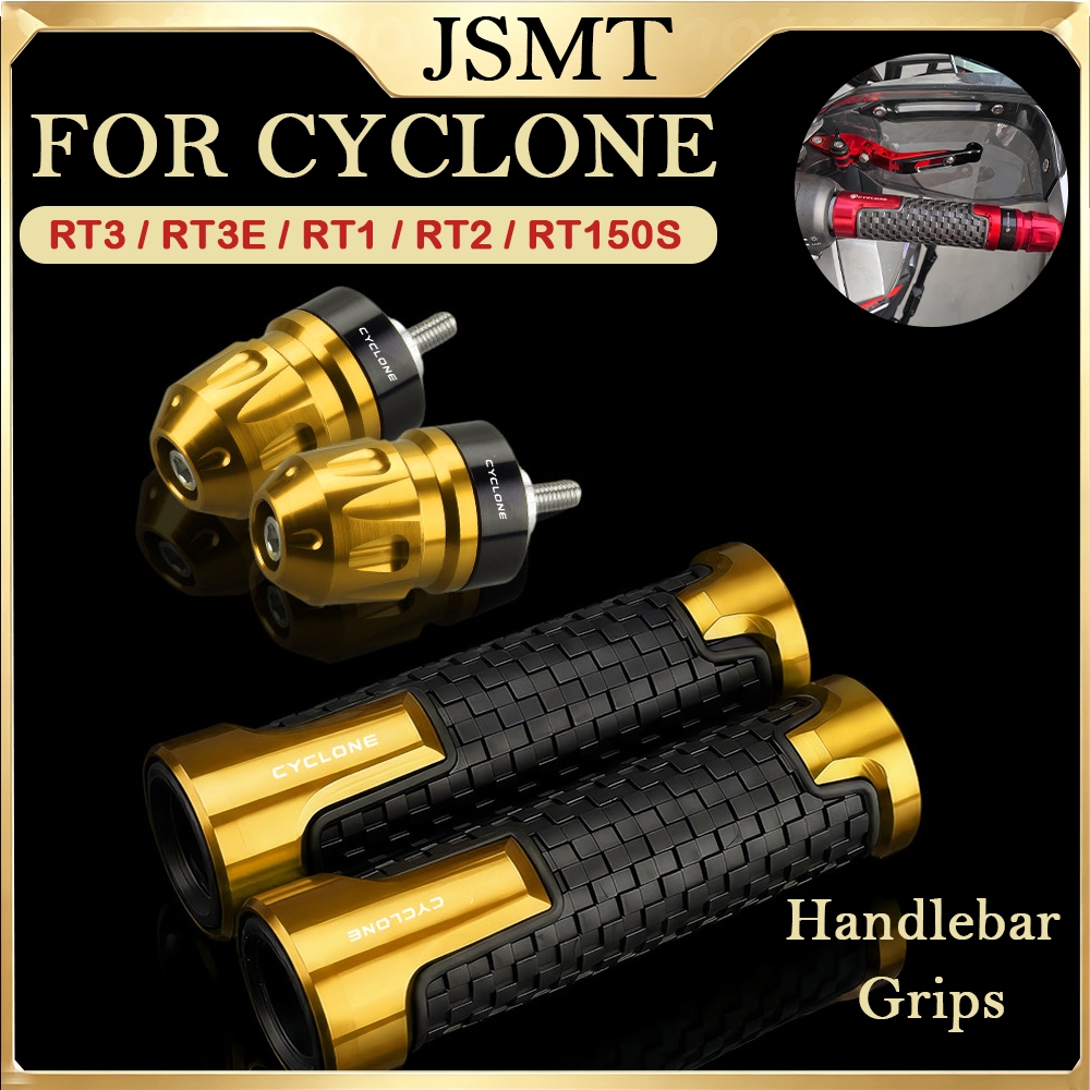 JSMT สําหรับ CYCLONE RT3 RT3E RT1 RT2 RT150S Handlebar Grip Anti-fall Handlebar Plug End Cap รถจักรย