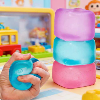 🔥จัดส่งภายใน 12 ชม🔥NEEDOH Nice Cube Schylling Cube Squishy Squeeze Stress Relief BALL พร้อม Super Solid Squishy ของเล่นช้า Rising Pinch Decompression ของเล่นสําหรับเด็กและผู้ใหญ่ ASMR