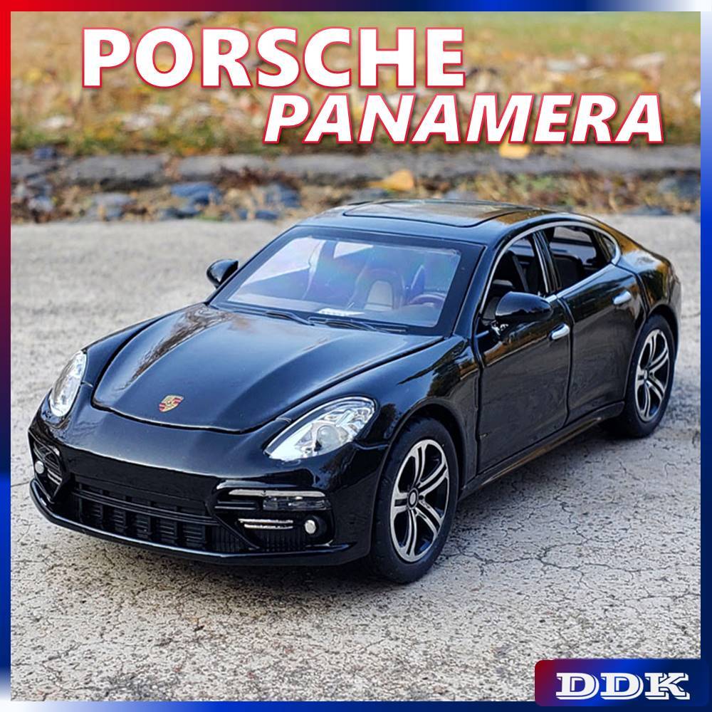 1:32 Porsche Panamera Diecast รุ่นของเล่นรถเสียงแสงเด็กเพื่อนของขวัญวันเกิด