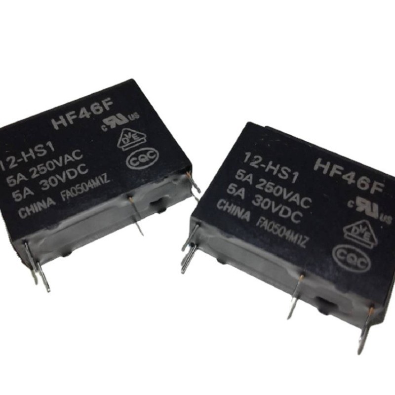 รีเลย์ HF46F 12-HS1 12V 5A One Set ปกติเปิด