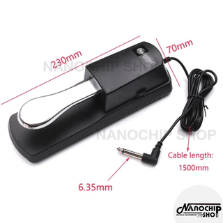 (พร้อมส่งด่วน) Sustain Pedal Damper แป้นเหยียบเปียโน แพดเดิ้ล คันเหยียบพิมพ์ คีย์บอร์ด ออร์แกนไฟฟ้า Keyboard Piano Organ