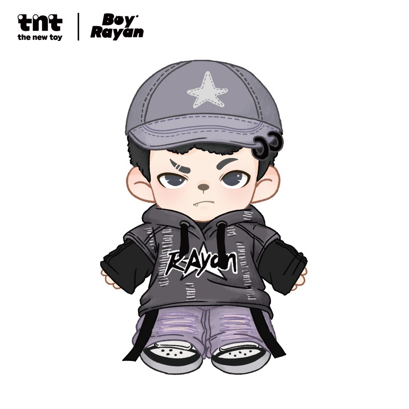 TNTSPACE Rayan Urban Walk Series พวงกุญแจตุ๊กตาไวนิลกล่องตาบอดของขวัญวันเกิดของเล่นแอ็คชั่น (กล่องเด