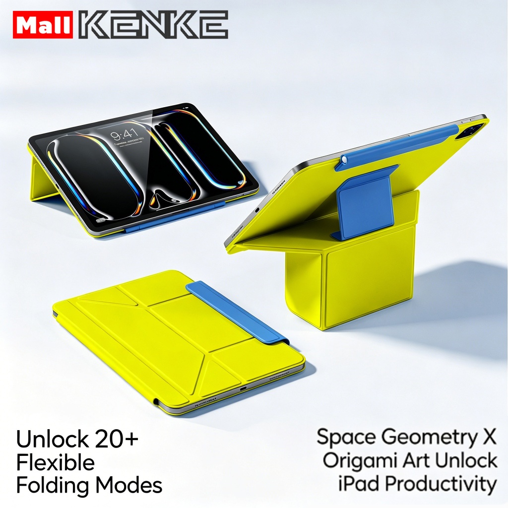 KENKE เคสแท็บเล็ตแม่เหล็ก iPad เพิ่มความสูง iPad 2026 Air Pro 11 นิ้ว M2/M3/M4/M5 pro 13 inch pro 12.9 mini6 mini 7 a17 iPad gen 10 ไอแพคgen11 a16 เคส ipad air 4/5/6/7/8 (2020/2021/2022) เคสไอแพด