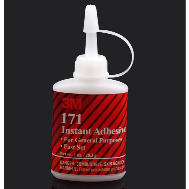 นําเข้าอเมริกัน 3M171 กาว 28.3g Super Low Whitening Instant Drying กาวยาง Bonding รุ่นกาว 3M