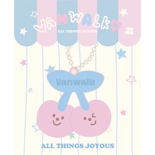 Vanwalk ตกแต่งกระเป๋าน่ารัก สนุกที่ถอดออกได้ ตกแต่งสากล Key Chain W1113/W1142