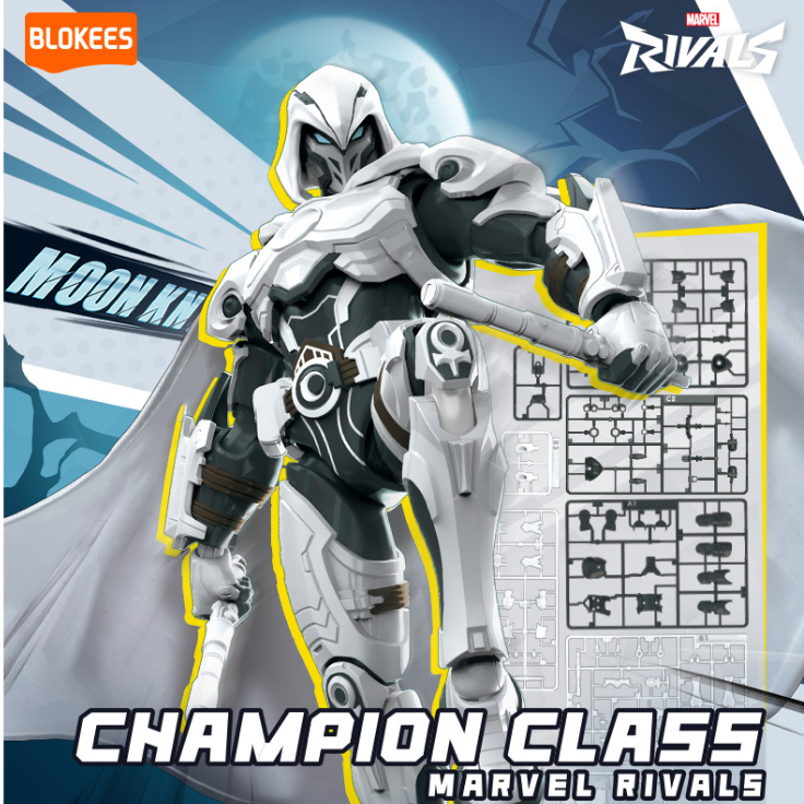 【NEW】BLOKEES MARVEL Champion Class 01-10 Figure Model Kits | Deadpool Spider-Man Venom Moon Knight