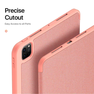 DUX DUCIS DOMO เคสไอแพดคุณภาพดี แท็บเล็ตกรณีพลิกสําหรับ iPad Air 11 13 2025 Pro 11 13 2024 Pro 10.5 12.9 Mini 7 6 Air 5 4/ 7 8 9 10 11 ใส่ปากกา เคสแบบฝาพับ