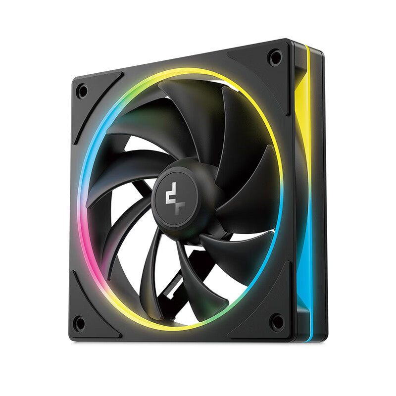 พัดลมระบายความร้อน Deepcool FL12 SE ARGB 120 มม. ซิงค์เมนบอร์ด 3 พิน 5V, การควบคุมความเร็ว PWM 4 พิน, การเชื่อมต่อโซ่เดซี่