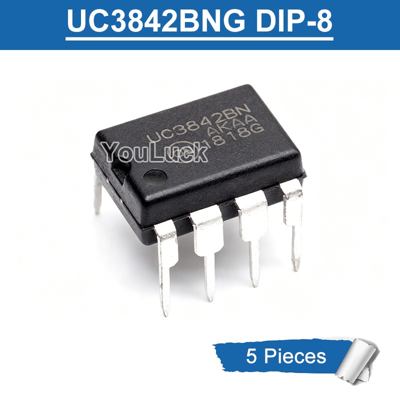 5 ชิ้น UC3842BN UC3842BNG DIP-8 PWM Controller ชิป IC ใหม่