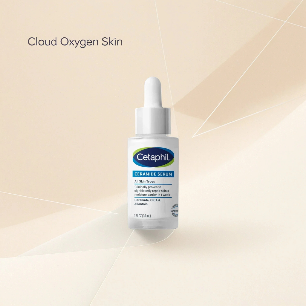 ขายดีCetaphil Ceramide Serum 30ml, 1-Week Barrier Repair with CICA & Allantoin