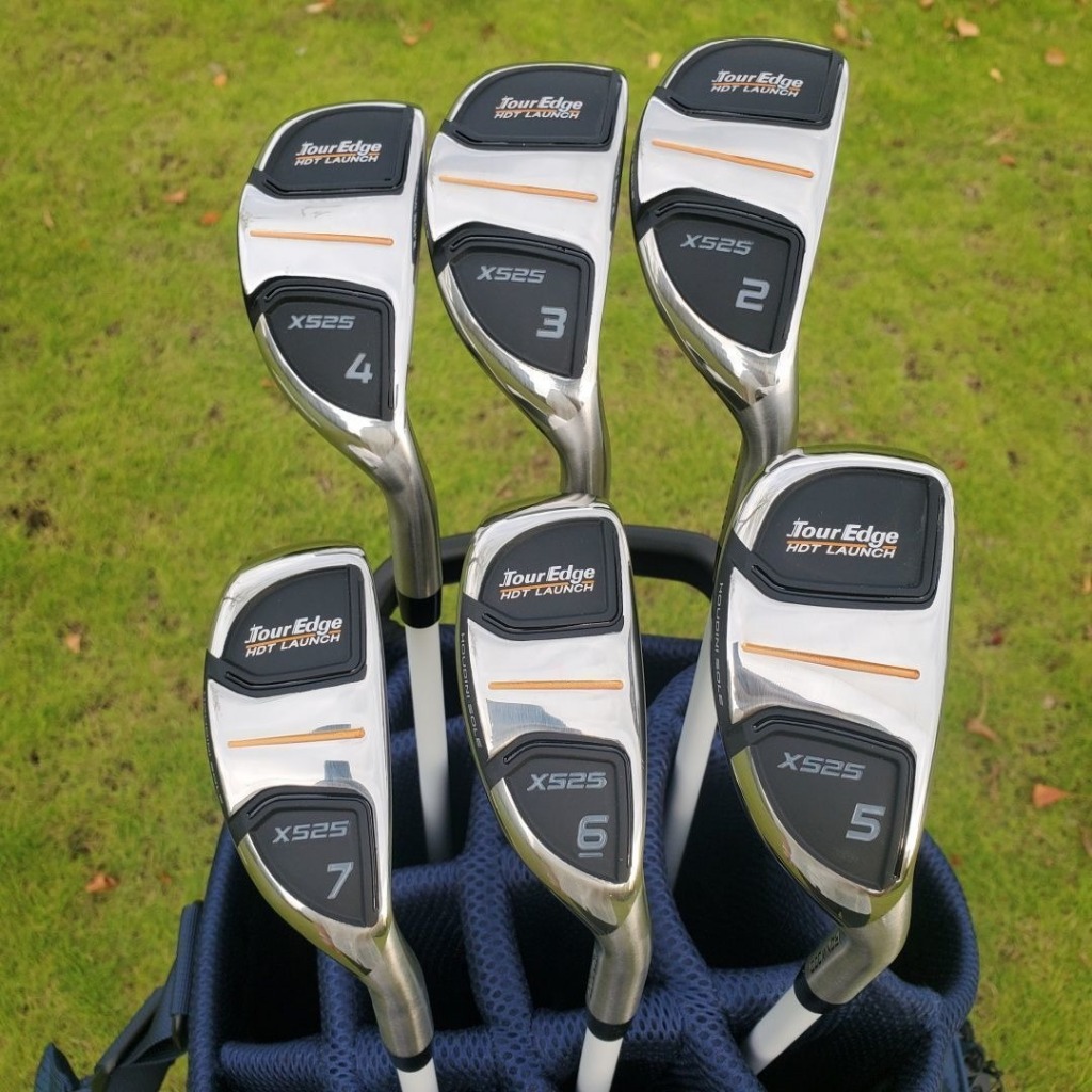 กอล์ฟ Hybirds TOUREDGE X525 ขวามือกู้ภัย Hybird ไม้องศา U2 U3 U4 U5 U6 U7 Graphite Carbon Shaft
