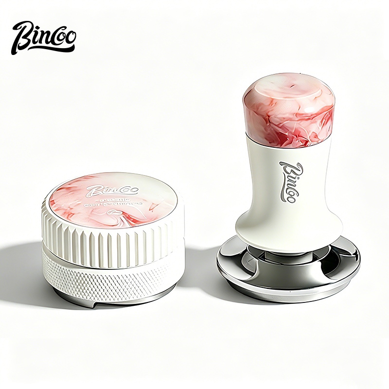 BINCOO กาแฟ Tamper & ผงเข็ม 2-in-1 ฤดูใบไม้ผลิ-Laded Tamper Espresso เครื่องอุปกรณ์เสริม 51 มม./58 มม.