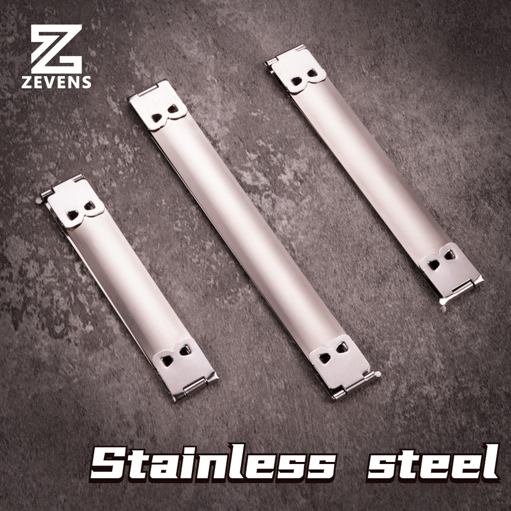 2 ชุดสแตนเลสทอง Shrrapnel DIY อุปกรณ์เสริมหนังฮาร์ดแวร์กระเป๋าเหรียญทองสลิงกระเป๋าโลหะ Shrrapnel กระเป๋าทอง