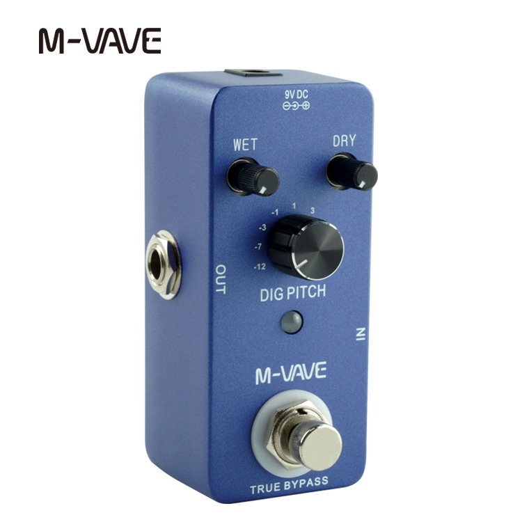 CUVAVE กีตาร์ไฟฟ้า effector DIG PITCH ดิจิตอลอนาล็อก stumpbox เอฟเฟกต์เหยียบเสียงโปรเซสเซอร์