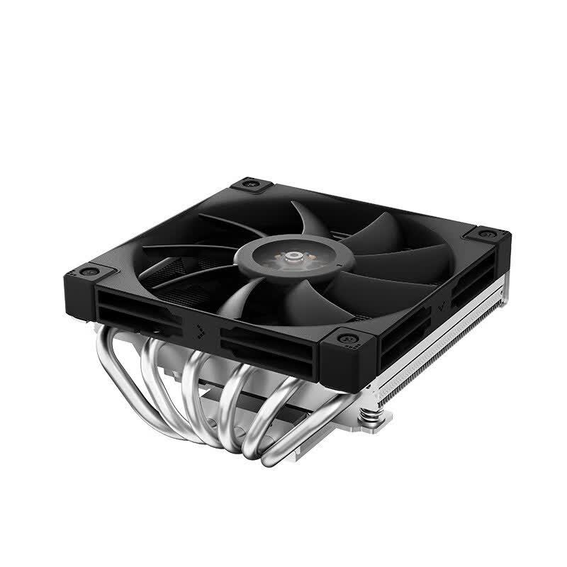 DeepCool AN600 Low-Profile CPU Cooler 6 ท่อความร้อน Ultra-Slim ITX CPU Cooler พร้อม AM5 /AMD/AM4/Int