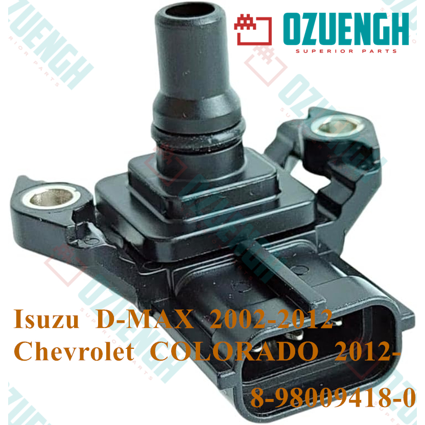 [OZUEENGH] MAP Sensor Isuzu /D-MAX I /D-MAX 2.5/3.0/Chevrolet Colorado 2002-2012 8-98009418-0 คุณภาพ