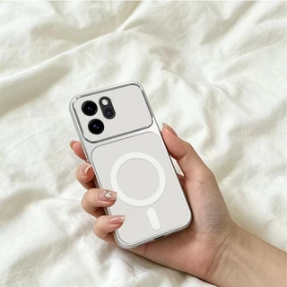 สําหรับOPPO Reno 15 15F 14 13F 13 12 12F 11 11F Reno15 Reno14 Reno13 Reno12 Reno11 F FS Pro Max 4G 5Gเคสโทรศัพท์แม่เหล็กผิวชนรู้สึกAnti Dropป้องกันกรณี