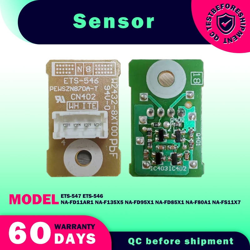 แผงวงจรเซ็นเซอร์เครื่องซักผ้าสําหรับ NA-FD11AR1 ETS546 NA-F135X5 NA-FD95X1 NA-FD85X1 NA-F80A1 NA-FS1