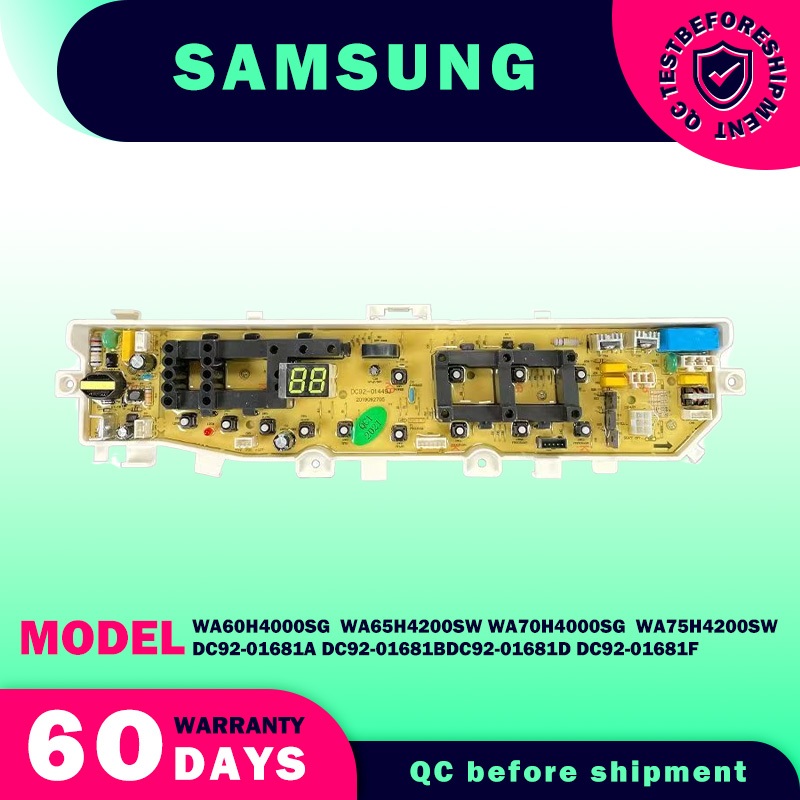 WA60H4000SG WA65H4200SW WA70H4000SG DC92-01681A DC92-01681F SAMSUNG เครื่องซักผ้า PCB (แผงวงจร)