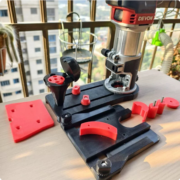 เครื่องตัดงานไม้เครื่องตัดมัลติฟังก์ชั่นแผ่นฐานสมดุลรองรับราง Makita และ FESTOOLS