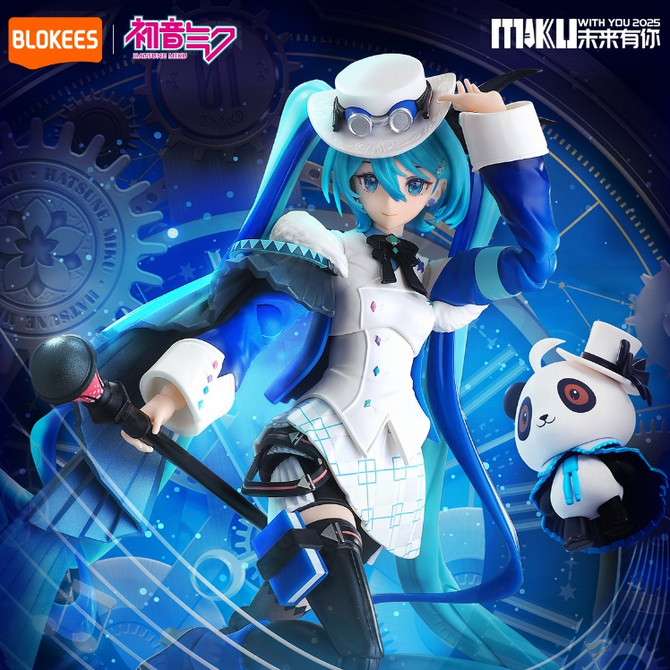 New เปิดตัวชุดฟิกเกอร์ฟิกเกอร์ฟิกเกอร์ BLOKEES HATSUNE MIKU | Fantastics Series Miku With You 2025