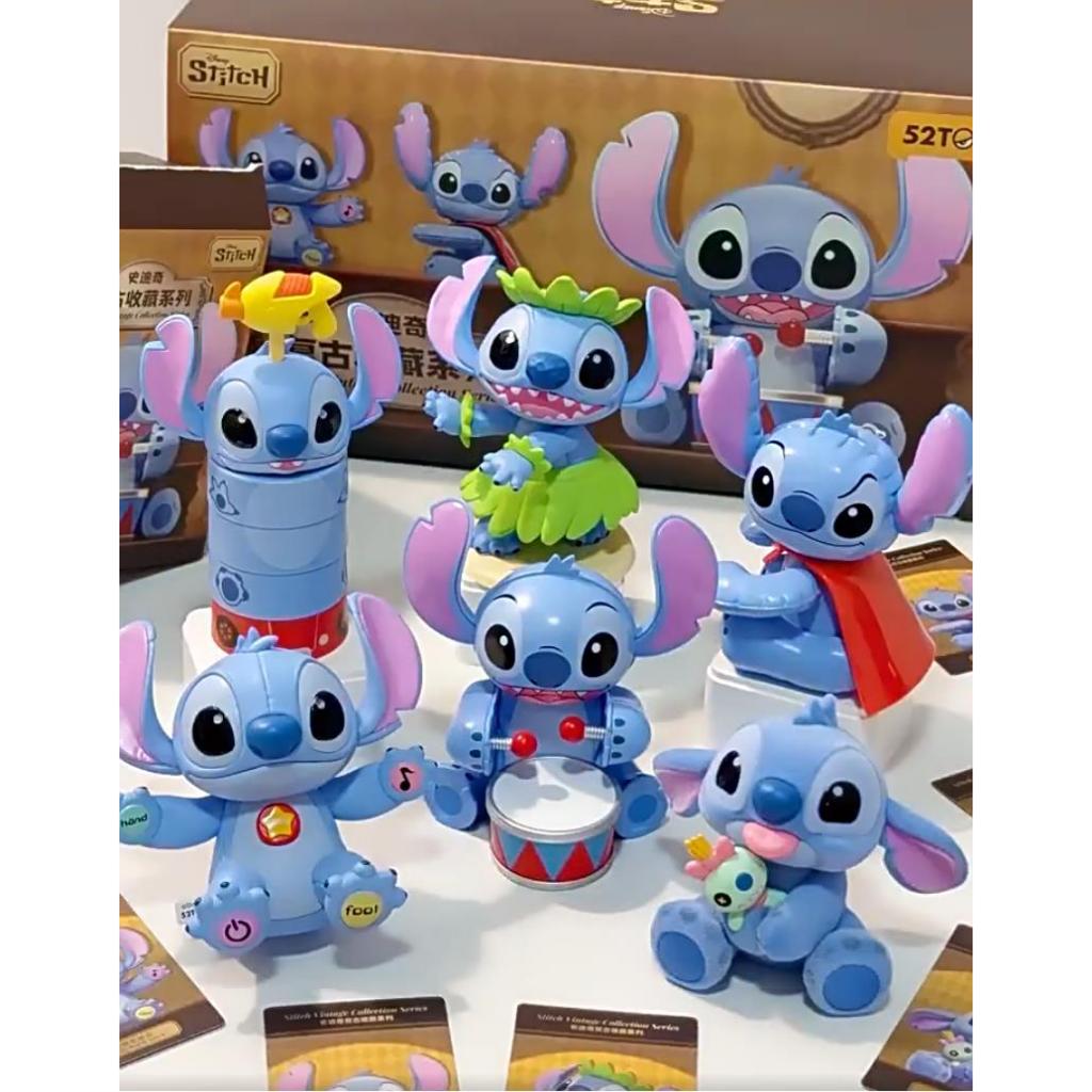 52TOYS Disney Stitch Vintage Collection Series Blind Box Toy Lilo & Stitch Mystery Box