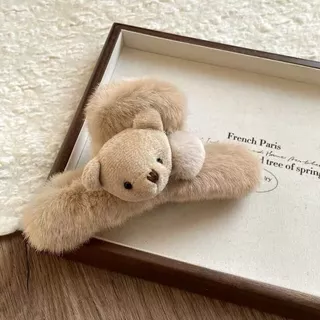 น่ารักตุ๊กตาหมีผมปริมาณหลายคว้าคลิปหญิงเกาหลีรุ่น ทั้งหมด-จับคู่ ขนาดใหญ่ฉลามคลิปสไตล์ใหม่หัว