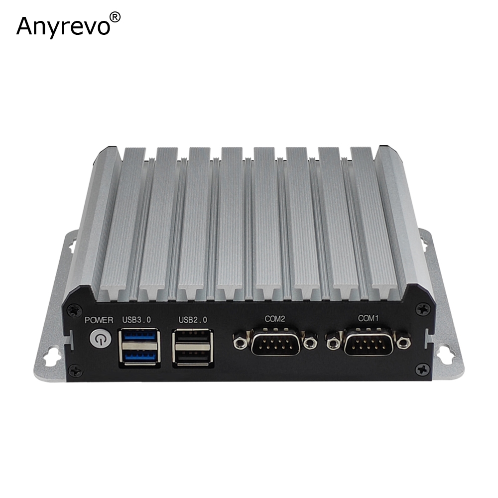12th Gen Intel J6412 J6426 Quad Core Mini PC พร้อม Dual LAN 2 HDMI DP Fanless NUC Windows IoT คอมพิว