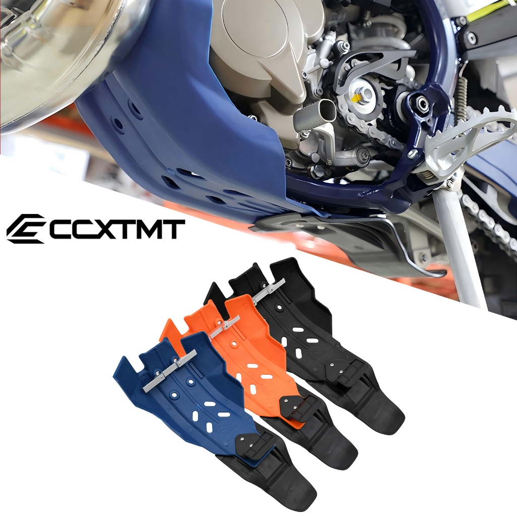 รถจักรยานยนต์แผ่นลื่นไถลกรอบยามที่ครอบสําหรับ KTM SXF250 XCF250 SXF350 XCF350 SXF XCF 250 350 2016-2