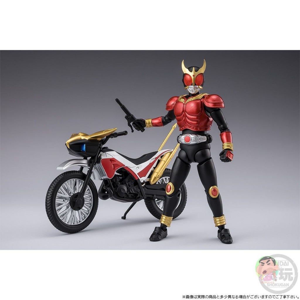 Bandai SHODO EXCEED KAMEN RIDER KUUGA MIGHTY FORM & TRY CHASER 2000 SET