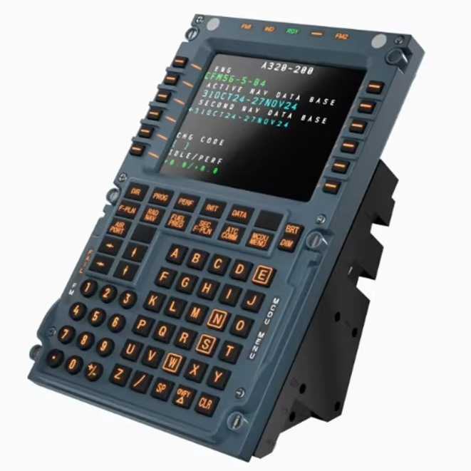 WINWING Flight Simulator MCDU Toliss Fenix Flight Control Display แผงควบคุมการบินพลเรือน A320 MCDU ส