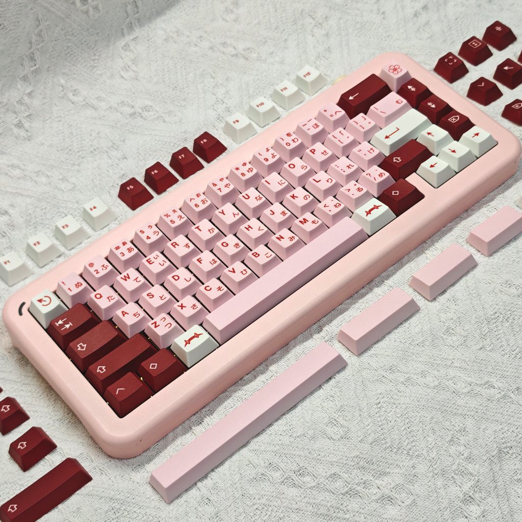 GMK DARLING ปุ่มกดโปรไฟล์เชอร์รี่ คีย์บอร์ดเครื่องกล Dye-sub PBT
