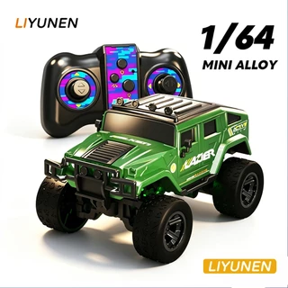 1/64โลหะผสมRC off-roadรถMiniของเล่นรีโมทคอนโทรล1/64ขนาดเล็กBigfootรุ่นยานพาหนะเดสก์ท็อปของเล่นรถเด็กของขวัญ
