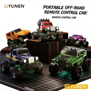 1/64โลหะผสมRC off-roadรถMiniของเล่นรีโมทคอนโทรล1/64ขนาดเล็กBigfootรุ่นยานพาหนะเดสก์ท็อปของเล่นรถเด็กของขวัญ