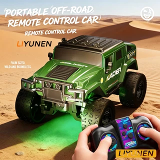 1/64โลหะผสมRC off-roadรถMiniของเล่นรีโมทคอนโทรล1/64ขนาดเล็กBigfootรุ่นยานพาหนะเดสก์ท็อปของเล่นรถเด็กของขวัญ